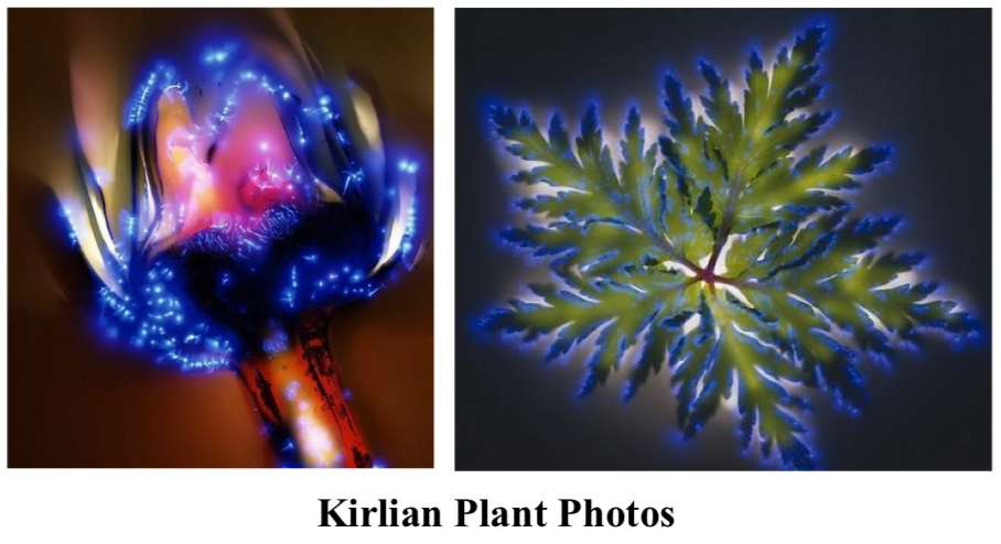 Kirlian Plant Photos